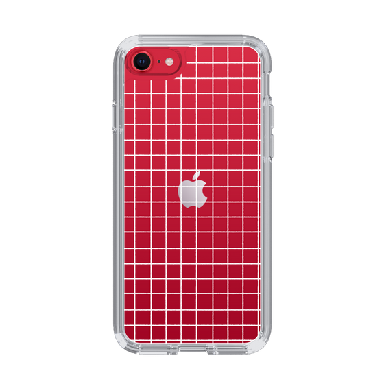 Slim Protection Case［ Original - Favorite Color Check - White ］