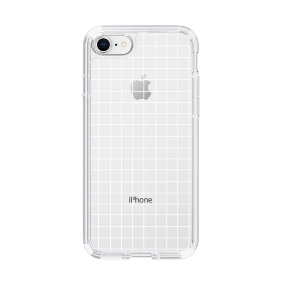 Slim Protection Case［ Original - Favorite Color Check - White ］