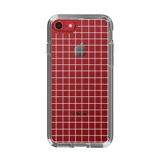 Slim Protection Case［ Original - Favorite Color Check - White ］