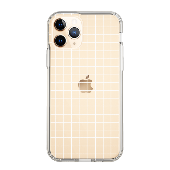 Slim Protection Case［ Original - Favorite Color Check - White ］