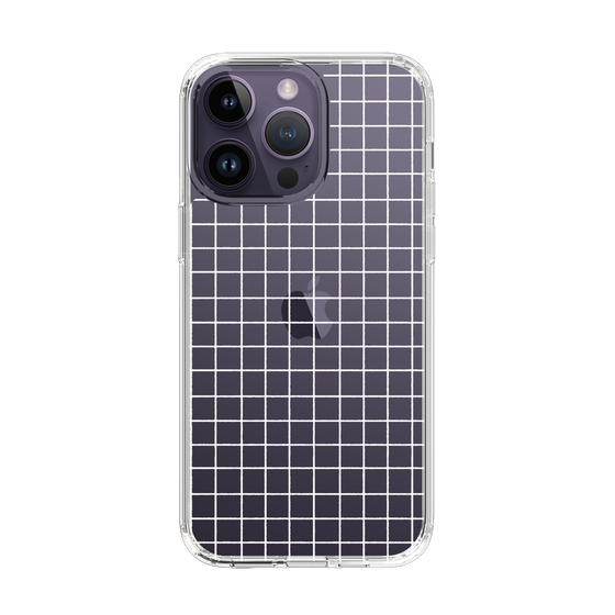 Slim Protection Case［ Original - Favorite Color Check - White ］