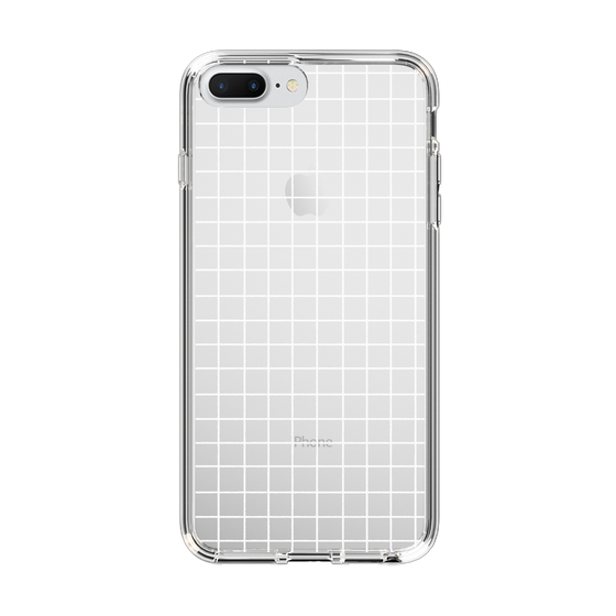 Slim Protection Case［ Original - Favorite Color Check - White ］