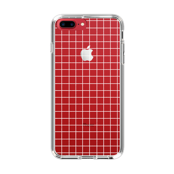 Slim Protection Case［ Original - Favorite Color Check - White ］