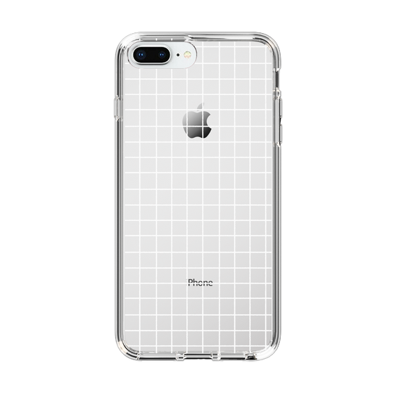 Slim Protection Case［ Original - Favorite Color Check - White ］