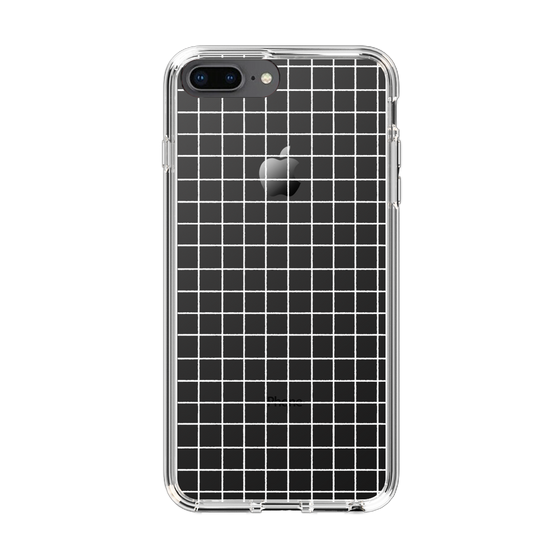 Slim Protection Case［ Original - Favorite Color Check - White ］