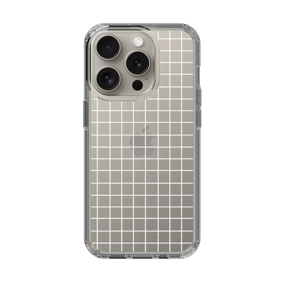 Slim Protection Case［ Original - Favorite Color Check - White ］