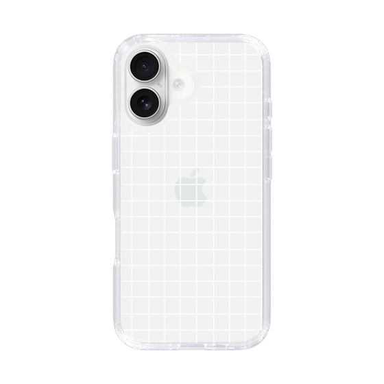 Slim Protection Case［ Original - Favorite Color Check - White ］