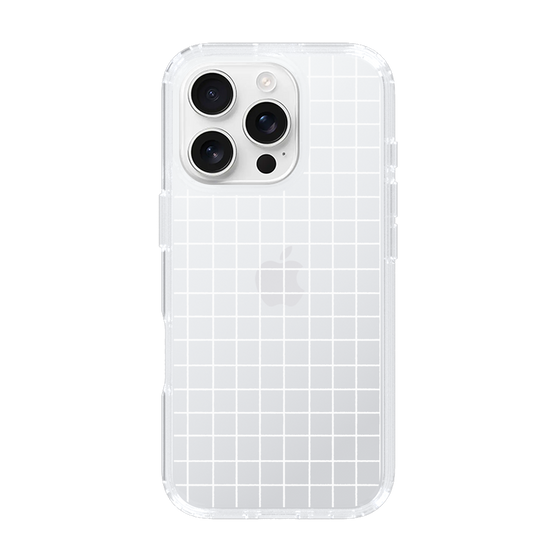 Slim Protection Case［ Original - Favorite Color Check - White ］