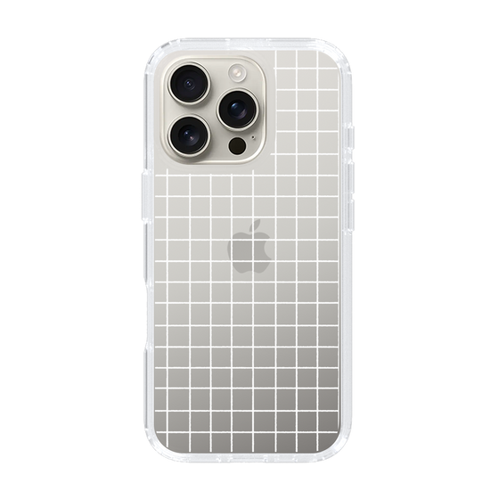 Slim Protection Case［ Original - Favorite Color Check - White ］