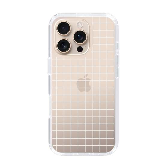 Slim Protection Case［ Original - Favorite Color Check - White ］