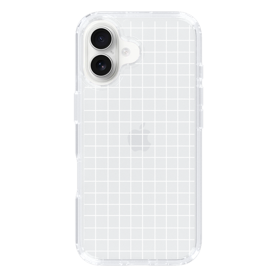 Slim Protection Case［ Original - Favorite Color Check - White ］