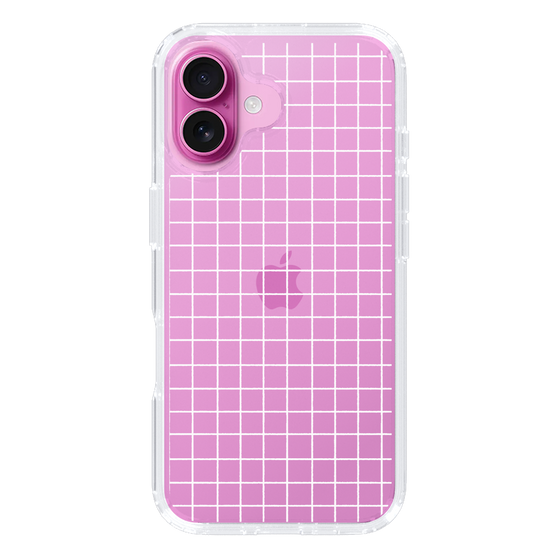 Slim Protection Case［ Original - Favorite Color Check - White ］