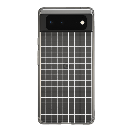 Slim Protection Case［ Original - Favorite Color Check - White ］