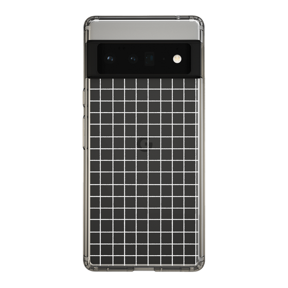 Slim Protection Case［ Original - Favorite Color Check - White ］