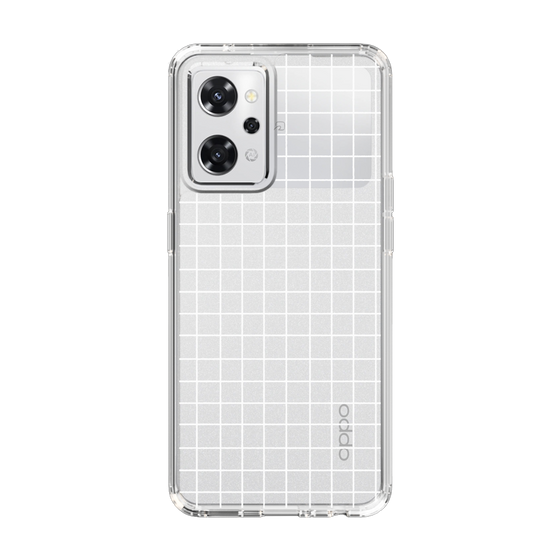 Slim Protection Case［ オリジナル - 推し色チェック - ホワイト ］
