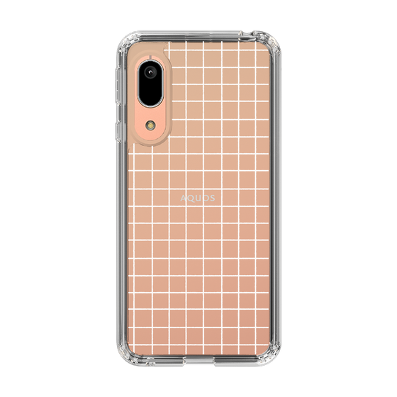 Slim Protection Case［ Original - Favorite Color Check - White ］