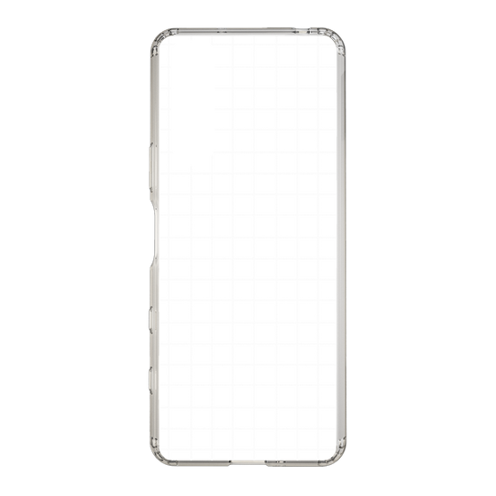 Slim Protection Case［ Original - Favorite Color Check - White ］