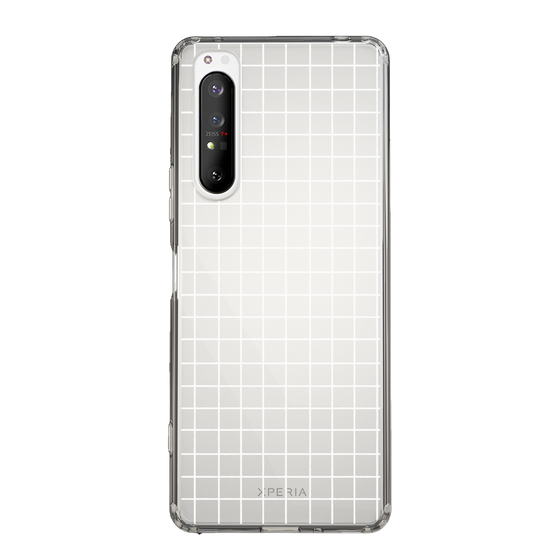 Slim Protection Case［ Original - Favorite Color Check - White ］