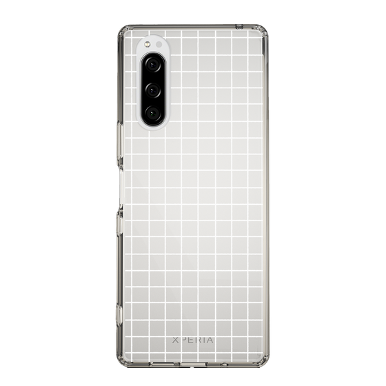 Slim Protection Case［ Original - Favorite Color Check - White ］