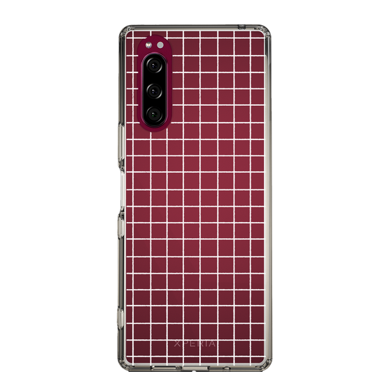 Slim Protection Case［ Original - Favorite Color Check - White ］