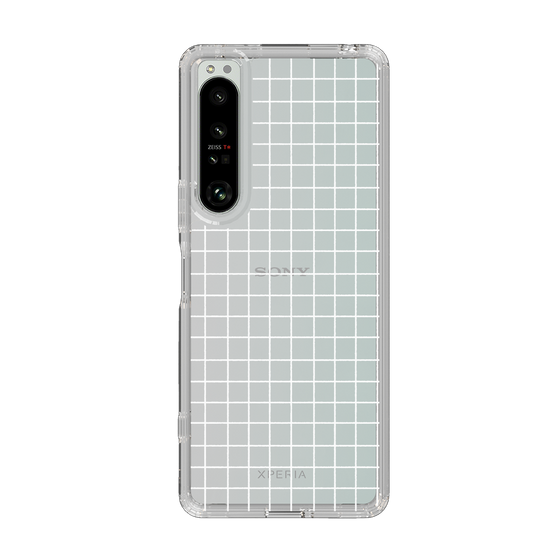 Slim Protection Case［ Original - Favorite Color Check - White ］