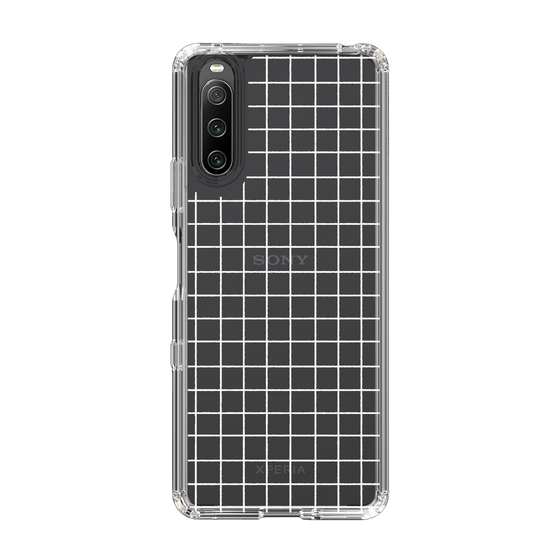 Slim Protection Case［ Original - Favorite Color Check - White ］