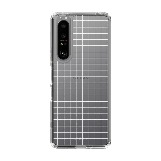 Slim Protection Case［ Original - Favorite Color Check - White ］