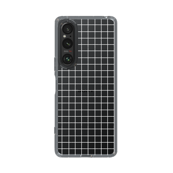 Slim Protection Case［ Original - Favorite Color Check - White ］