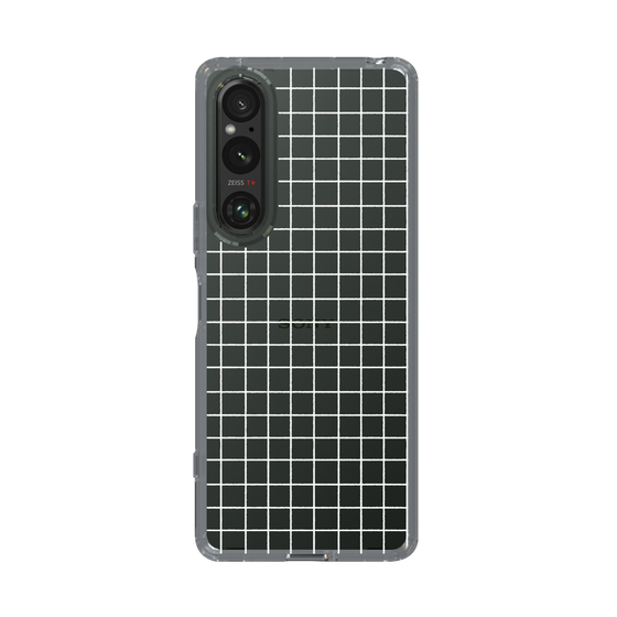 Slim Protection Case［ Original - Favorite Color Check - White ］