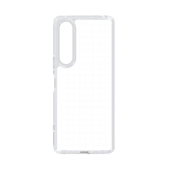 Slim Protection Case［ Original - Favorite Color Check - White ］
