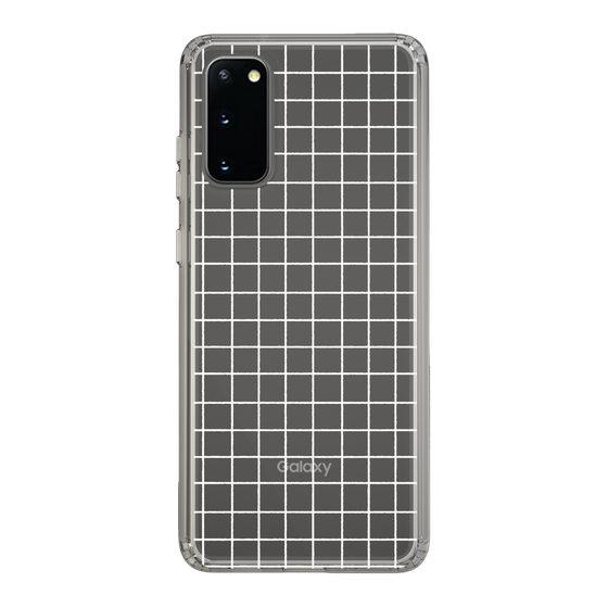 Slim Protection Case［ Original - Favorite Color Check - White ］