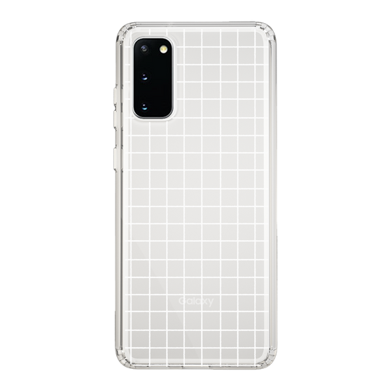 Slim Protection Case［ Original - Favorite Color Check - White ］