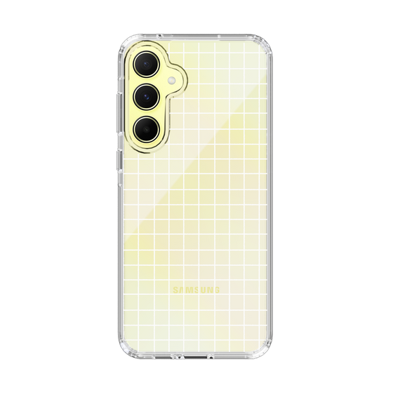 Slim Protection Case［ オリジナル - 推し色チェック - ホワイト ］