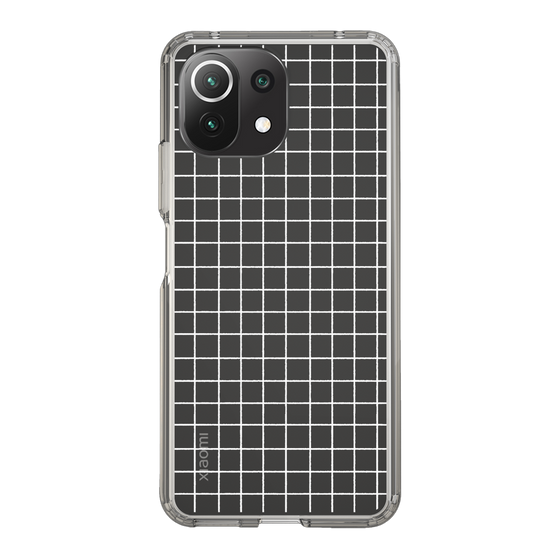 Slim Protection Case［ Original - Favorite Color Check - White ］