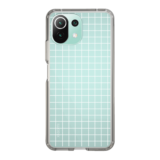 Slim Protection Case［ Original - Favorite Color Check - White ］