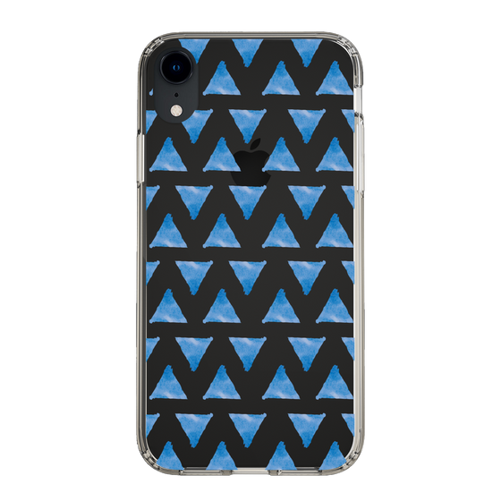 Slim Protection Case［ Original - Favorite Color Triangle - Blue ］