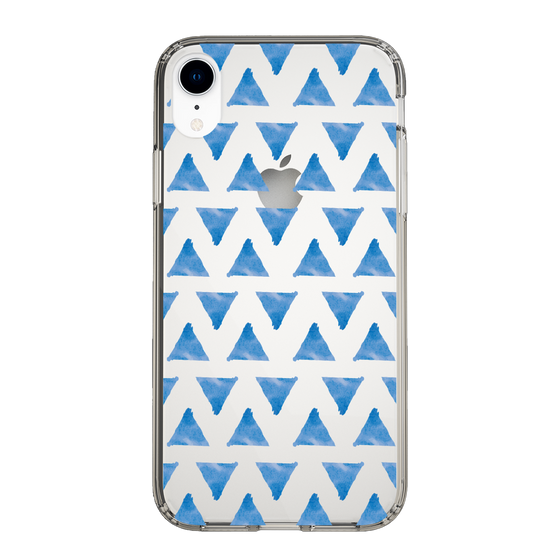 Slim Protection Case［ Original - Favorite Color Triangle - Blue ］