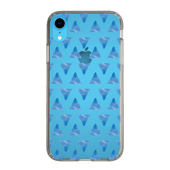 Slim Protection Case［ Original - Favorite Color Triangle - Blue ］
