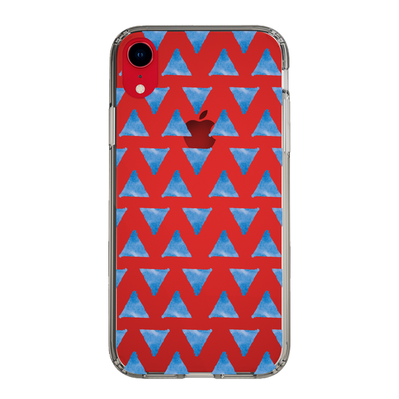 Slim Protection Case［ Original - Favorite Color Triangle - Blue ］