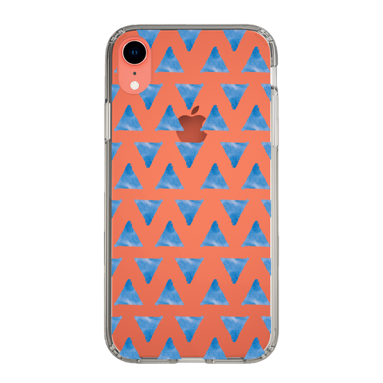 Slim Protection Case［ Original - Favorite Color Triangle - Blue ］