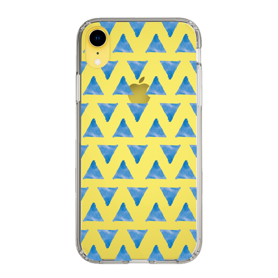 Slim Protection Case［ Original - Favorite Color Triangle - Blue ］