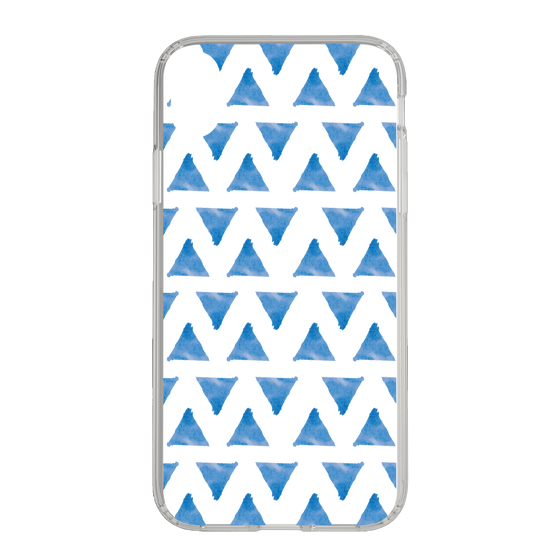 Slim Protection Case［ Original - Favorite Color Triangle - Blue ］