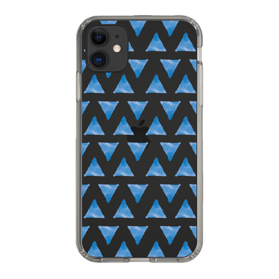 Slim Protection Case［ Original - Favorite Color Triangle - Blue ］