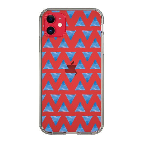 Slim Protection Case［ Original - Favorite Color Triangle - Blue ］