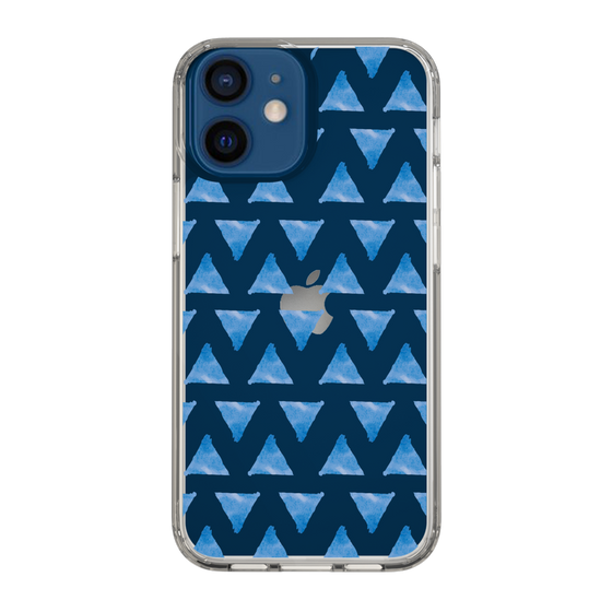 Slim Protection Case［ Original - Favorite Color Triangle - Blue ］