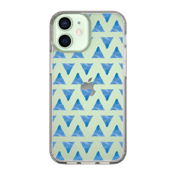 Slim Protection Case［ Original - Favorite Color Triangle - Blue ］