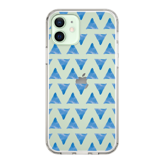 Slim Protection Case［ Original - Favorite Color Triangle - Blue ］