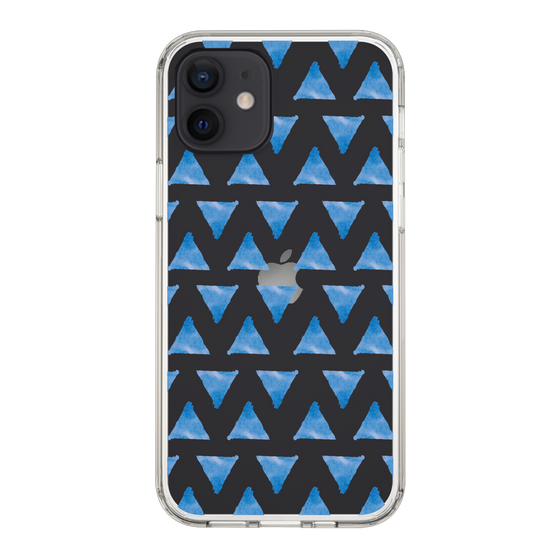 Slim Protection Case［ Original - Favorite Color Triangle - Blue ］