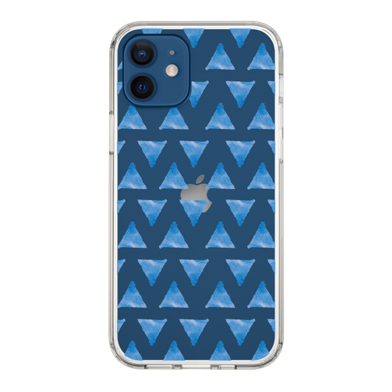 Slim Protection Case［ Original - Favorite Color Triangle - Blue ］