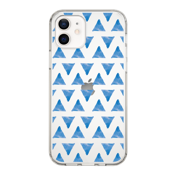 Slim Protection Case［ Original - Favorite Color Triangle - Blue ］